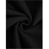imageSOLY HUX Hoodies for Women Drawstring Long Sleeve Drop Shoulder Pullover Sweatshirt with PocketPlain Black