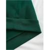 imageSOLY HUX Hoodies for Women Drawstring Long Sleeve Drop Shoulder Pullover Sweatshirt with PocketPlain Dark Green