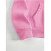 imageSOLY HUX Hoodies for Women Drawstring Long Sleeve Drop Shoulder Pullover Sweatshirt with PocketPlain Pink