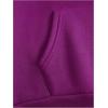imageSOLY HUX Hoodies for Women Drawstring Long Sleeve Drop Shoulder Pullover Sweatshirt with PocketPure Purple