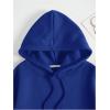 imageSOLY HUX Hoodies for Women Drawstring Long Sleeve Drop Shoulder Pullover Sweatshirt with PocketPure Royal Blue