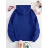 imageSOLY HUX Hoodies for Women Drawstring Long Sleeve Drop Shoulder Pullover Sweatshirt with PocketPure Royal Blue