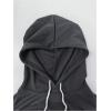imageSOLY HUX Mens Graphic Hoodies Floral Letter Print Drawstring Long Sleeve Oversized Pullover SweatshirtGrey Floral