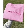imageSOLY HUX Womens Crewneck Graphic Sweatshirts Long Sleeve Oversized Loose Fit Shirts Drop Shoulder Pullover Casual TopsLight Pink Letter