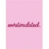 imageSOLY HUX Womens Crewneck Graphic Sweatshirts Long Sleeve Oversized Loose Fit Shirts Drop Shoulder Pullover Casual TopsPink Letter