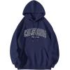 imageSOLY HUX Womens Cute Hoodies Graphic Preppy Sweatshirts for Teen Girls Long Sleeve Pullovers Fall Outfits with PocketsDark Blue
