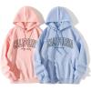 imageSOLY HUX Womens Cute Hoodies Graphic Preppy Sweatshirts for Teen Girls Long Sleeve Pullovers Fall Outfits with PocketsLight Pink