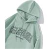 imageSOLY HUX Womens Cute Hoodies Graphic Preppy Sweatshirts for Teen Girls Long Sleeve Pullovers Fall Outfits with PocketsMint Green Letter