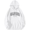 imageSOLY HUX Womens Cute Hoodies Graphic Preppy Sweatshirts for Teen Girls Long Sleeve Pullovers Fall Outfits with PocketsWhite Letter