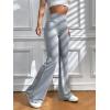 imageSOLY HUX Womens Flare Leggings High Waisted Sweatpants Bell Bottoms Bootcut Yoga PantsSolid Light Grey