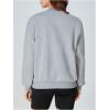 imageSOLY HUX Womens Sweatshirt Letter Print Graphic Drop Shoulder Long Sleeve Pullover TopsGrey Graphic