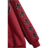 imageSOLY HUX Womens Y2K Zip Up Hoodie Streetwear Graphic Hoodies Y2k Jacket with Faux Fur Collar 90s Fall Gothic OutfitsBurgundy Graphic