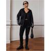 imageSOLY HUX Womens Zip Up Hoodie Y2k Graphic Oversized Sweatshirt Long Sleeve Jackets Fall OutfitsBlack Rhinestone