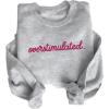 imageSOLY HUX Womens Crewneck Graphic Sweatshirts Long Sleeve Oversized Loose Fit Shirts Drop Shoulder Pullover Casual TopsGrey Letter