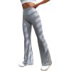 imageSOLY HUX Womens Flare Leggings High Waisted Sweatpants Bell Bottoms Bootcut Yoga PantsSolid Light Grey