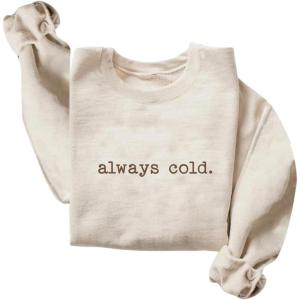 imageSOLY HUX Womens Crewneck Graphic Sweatshirts Long Sleeve Oversized Loose Fit Shirts Drop Shoulder Pullover Casual TopsApricot Brown Letter