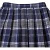 imageSOLY HUX Girls Clothes Plaid Skirts Set Fall Winter 2 Piece Outfits Long Sleeve Sweatshirt and Skater Skirt SetGrey Blue Multi