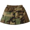 imageSOLY HUX Toddler Girls High Waist Pleated Skirt Elastic Camo Skirts Summer Skater SkirtsGreen Camo