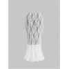 imageSOLY HUX Womens Floral Lace Skirt Set 2 Piece Sleeveless Top and Bodycon Fishtail Skirts Summer Coquette OutfitsBlack and White