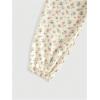 imageSOLY HUX Womens Floral Print Sweatpants Elastic Waist Lounge Pants Cute Jogger PantsBeige Floral