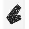imageSOLY HUX Womens Floral Print Sweatpants Elastic Waist Lounge Pants Cute Jogger PantsBlack Graphic