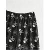 imageSOLY HUX Womens Floral Print Sweatpants Elastic Waist Lounge Pants Cute Jogger PantsBlack Graphic