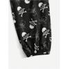 imageSOLY HUX Womens Floral Print Sweatpants Elastic Waist Lounge Pants Cute Jogger PantsBlack Graphic