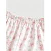 imageSOLY HUX Womens Floral Print Sweatpants Elastic Waist Lounge Pants Cute Jogger PantsPink Bows