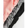 imageSOLY HUX 3 Pack Girls Long Sleeve Shirts V Neck Basic TShirts Ruched Tops Spring Fall Layering Tees 812 YearsBlack Grey Pink