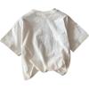 imageSOLY HUX Girls Cartoon Graphic Tees Short Sleeve Cat Print Cute T Shirt Summer TopsWhite Cartoon