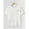 imageSOLY HUX Girls Graphic Tees Short Sleeve Hawaiian T Shirt Summer Casual Vacation TopsWhite Letter