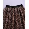 imageSOLY HUX Girls Leopard Skirt Outfits Two Piece Heart Print Short Sleeve T Shirt and Mesh Skirt SetMulticoloured