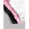 imageSOLY HUX Girls Long Sleeve T Shirts 3 Packs Crewneck Fall Tees Ruched Fitted Tee Shirt TopsPink Black White