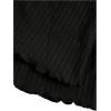 imageSOLY HUX Toddler Girls Checkered Flare Leggings High Waisted Bell Bottom Pants Workout Athletic TrousersPure Black