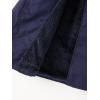 imageSOLY HUX Toddler Girls Double Breasted Long Sleeve Trench Coat Teddy Lined Outerwear Winter Pea CoatsDark Blue