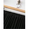 imageSOLY HUX Womens Plus Size Color Block Pleated Skirt Elastic High Waist A Line Midi SkirtsBlack and Yellow