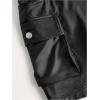 imageSOLY HUX Womens Plus Size Skirt Camo Print High Waisted Mini Cargo Skirts with PocketPure Black