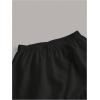 imageSOLY HUX Womens Summer 2 Piece Skirt Outfits Strapless Crop Tube Top and Ruffle Flowy Skirt SetPlain Black