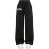 imageSOLY HUX Cute Clothes for Girls Sweatsuit Sets Crewneck Casual Sweatpants 2 Piece Outfits Sweatshirt and PantsBlack Letter
