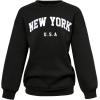 imageSOLY HUX Cute Clothes for Girls Sweatsuit Sets Crewneck Casual Sweatpants 2 Piece Outfits Sweatshirt and PantsBlack Letter