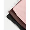 imageSOLY HUX Girls Crop Tops Cute Clothes 3 Pack Square Neck Short Sleeve T Shirts Basic Slim Fitted TeesPink Brown Black