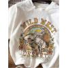 imageSOLY HUX Girls Graphic Tees Cute Printed TShirts Short Sleeve Crewneck Summer Shirt TopsWhite Horse