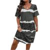 Dark Grey Print