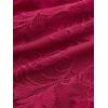 imageSOLY HUX Womens Plus Size Lace Strapless Bandeau Bralette BraRose Red Solid
