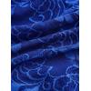 imageSOLY HUX Womens Plus Size Lace Strapless Bandeau Bralette BraSolid Royal Blue
