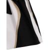 imageSOLY HUX Womens Summer Sleeveless Belted Tank Romper Short JumpsuitBlack and White Stripe