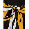 imageSOLY HUX Womens Summer Sleeveless Belted Tank Romper Short JumpsuitMulticoloured Striped