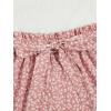 imageSOLY HUX Womens Summer Sleeveless Belted Tank Romper Short JumpsuitPink Floral