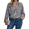 Blue Paisley