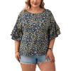 Navy Blue Floral